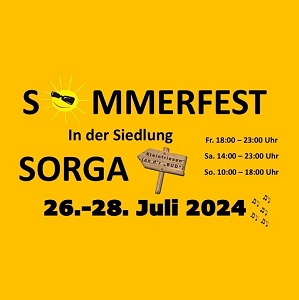 Sommerfest in Sorga
